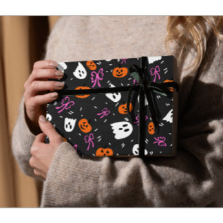 Enge Halloween Cadeaupapier