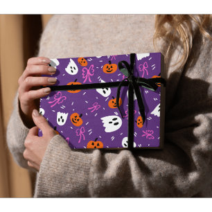 Enge Halloween Cadeaupapier