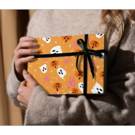 Enge Halloween Cadeaupapier