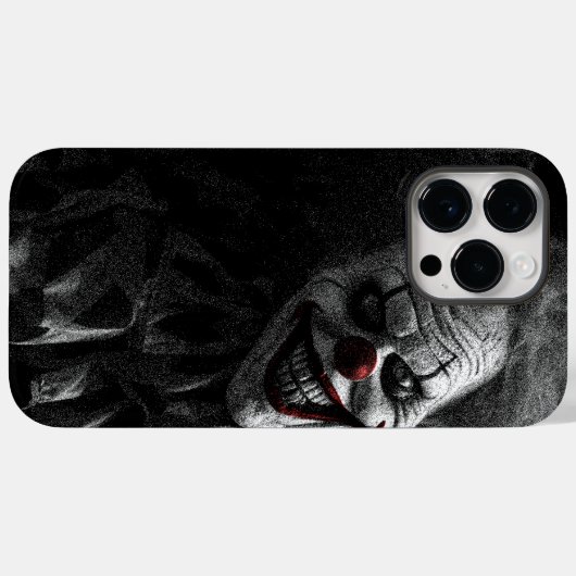 Enge Halloween Clown Case-Mate iPhone Case (Achterkant (horizontaal))
