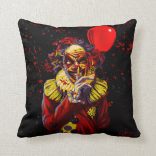 Enge Halloween Clown Kostuum Feestje Kussen