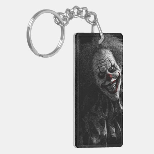 Enge Halloween Clown Sleutelhanger (Voorkant Links)