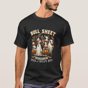 Enge Halloween Cowboy Stier Laken Koe Liefhebber C T-shirt