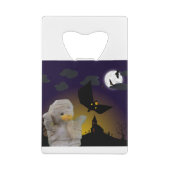 Enge Halloween Creditkaart Flessenopener (Achterkant)