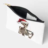 Enge Halloween Drinkende Koffie Kerstman Santa Etui (Open)