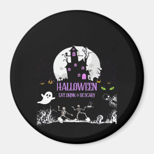 Enge Halloween Eet Drink En Wees Eng Klassieker Magneet