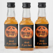 Enge Halloween feest drink tafeldecoratie Likeurfles Etiket (Flessen)
