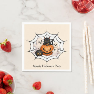 Enge Halloween-feest Servet