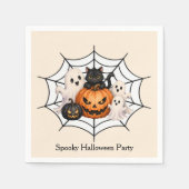 Enge Halloween-feest Servet (Voorkant)