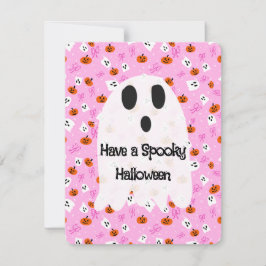 Enge Halloween Feestdagenkaart