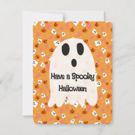 Enge Halloween Feestdagenkaart