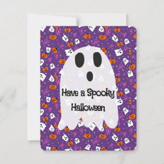 Enge Halloween Feestdagenkaart