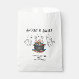 Enge Halloween Geest Bedankzakje