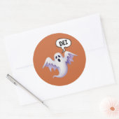 Enge Halloween geest - DEI - stickers (Envelop)