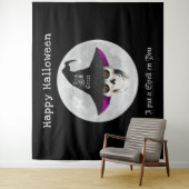 Enge Halloween heks feest Wandkleed (In situ)