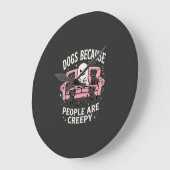 Enge Halloween-honden omdat mensen eng zijn Grote Klok (Hoek)