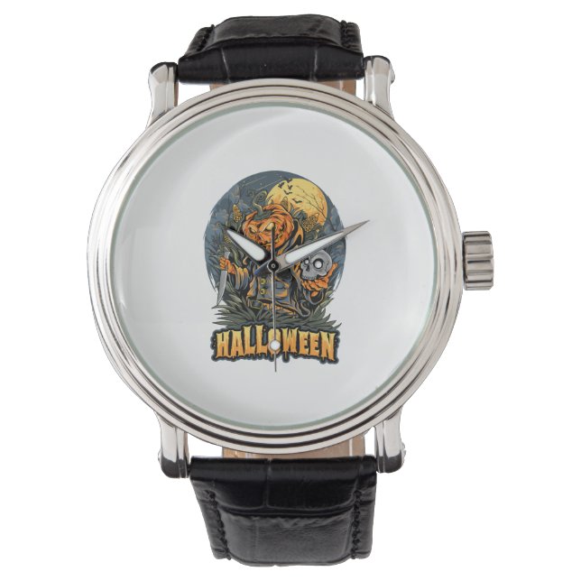 Enge Halloween Horloge (Voorkant)