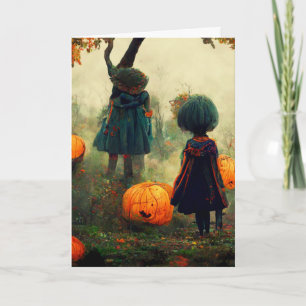 Enge Halloween Kaart