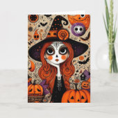 Enge Halloween Kaart (Voorkant)