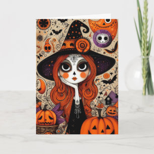 Enge Halloween Kaart