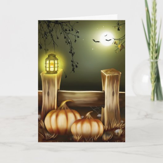 Enge Halloween Kaart (Voorkant)