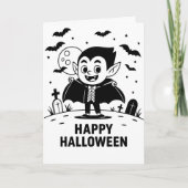 Enge Halloween Kaart (Voorkant)