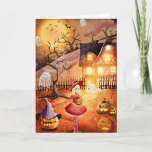 Enge Halloween Kaart