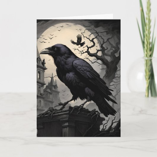 Enge Halloween Kaart (Voorkant)
