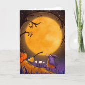 Enge Halloween Kaart (Voorkant)