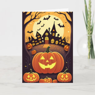Enge Halloween Kaart