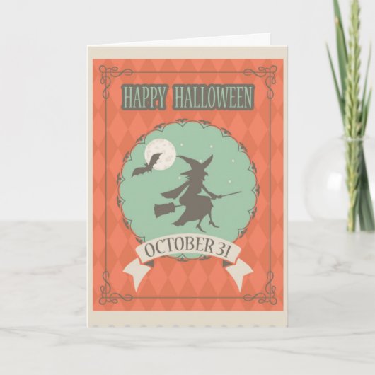 Enge Halloween Kaart (Voorkant)