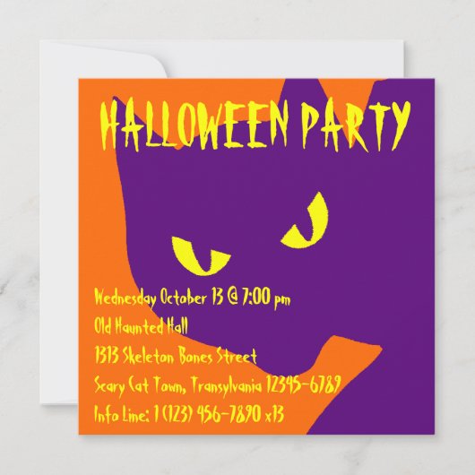 Enge Halloween Kittie Kat (Voorkant)