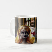 Enge Halloween. Koffiemok (Voorkant links)