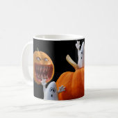 Enge Halloween. Koffiemok (Voorkant links)