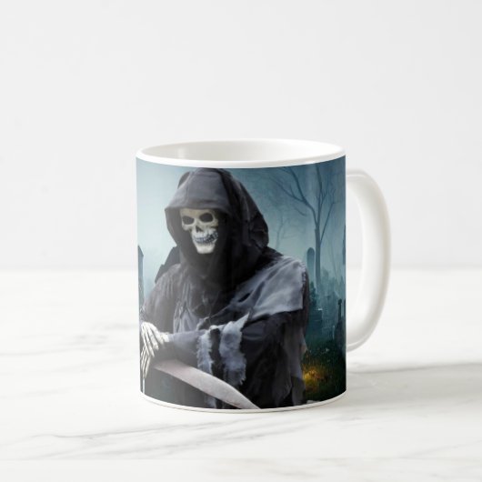 Enge Halloween. Koffiemok (Voorkant rechts)