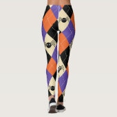 Enge Halloween kostuum Black Widow Spider Leggings (Achterkant)