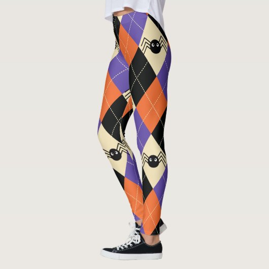 Enge Halloween kostuum Black Widow Spider Leggings (Links)