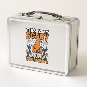 Enge Halloween Kostuum Pompoen Heksenhoed Shirt_1