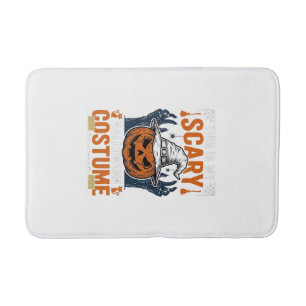 Enge Halloween Kostuum Pompoen Heksenhoed Shirt_1 Badmat