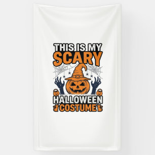 Enge Halloween Kostuum Pompoen Heksenhoed Shirt_1 Spandoek