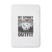 Enge Halloween-kostuum vintage begraafplaats T-shi Badmat (Voorkant Verticaal)