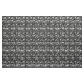 enge halloween krant antiek zwart stof (Yard (91,4 cm))