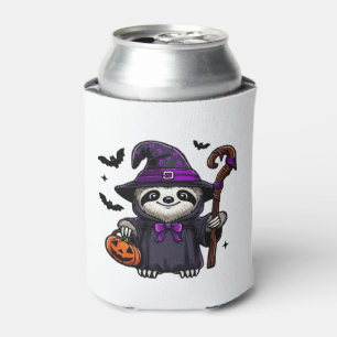 Enge Halloween Luiaard Heks Pet Kostuum Spooky Zee Blikjeskoeler