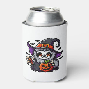 Enge Halloween Luiaard Heks Pet Kostuum Spooky Zee Blikjeskoeler