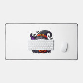 Enge Halloween Luiaard Heks Pet Kostuum Spooky Zee Bureaumat (Keyboard & Muis)