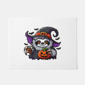 Enge Halloween Luiaard Heks Pet Kostuum Spooky Zee Deurmat (Voorkant)