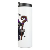 Enge Halloween Luiaard Heks Pet Kostuum Spooky Zee Thermosbeker (Geroteerd rechts)