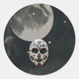 Enge Halloween Mask Sticker