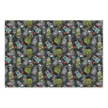 Enge Halloween Monsters Zombies Vampiers Mumien