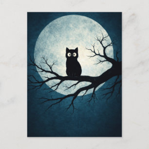 Enge Halloween Nacht Ansichtkaart Briefkaart